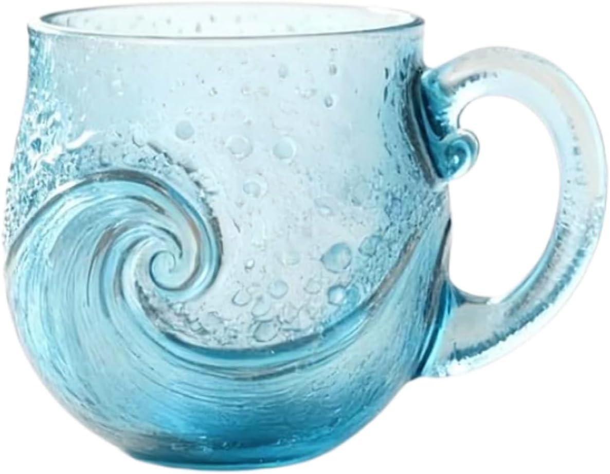 Sea Glass Wave Mug Ocean Beach Coffee Cups