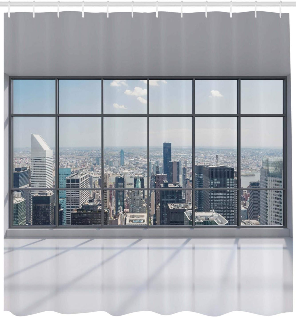 A city view Shower Curtain