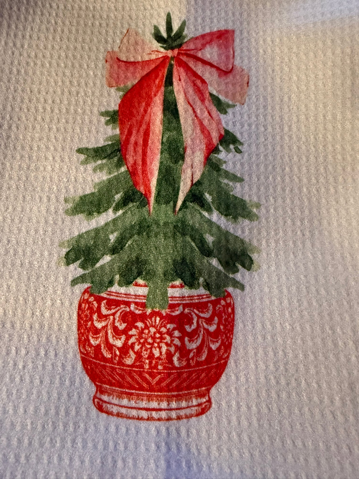 Pink Pine Bow