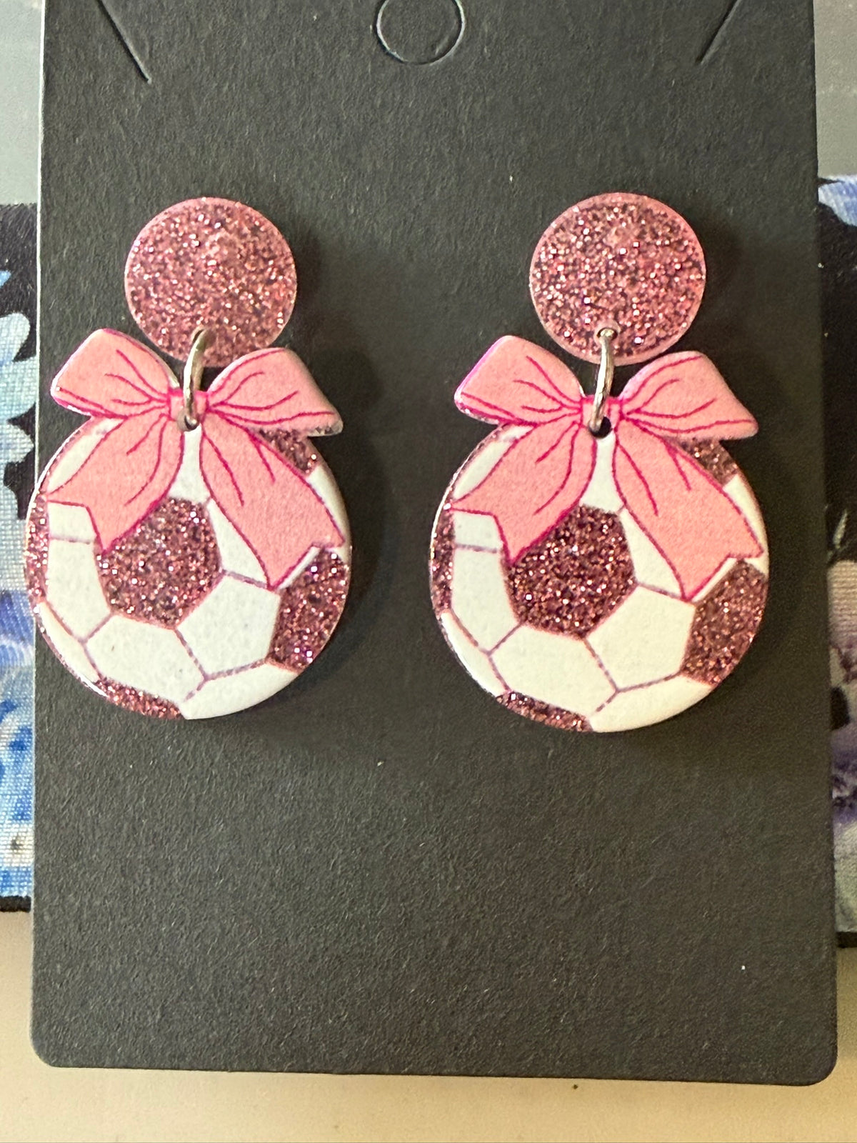 Soccer Ball Earrings