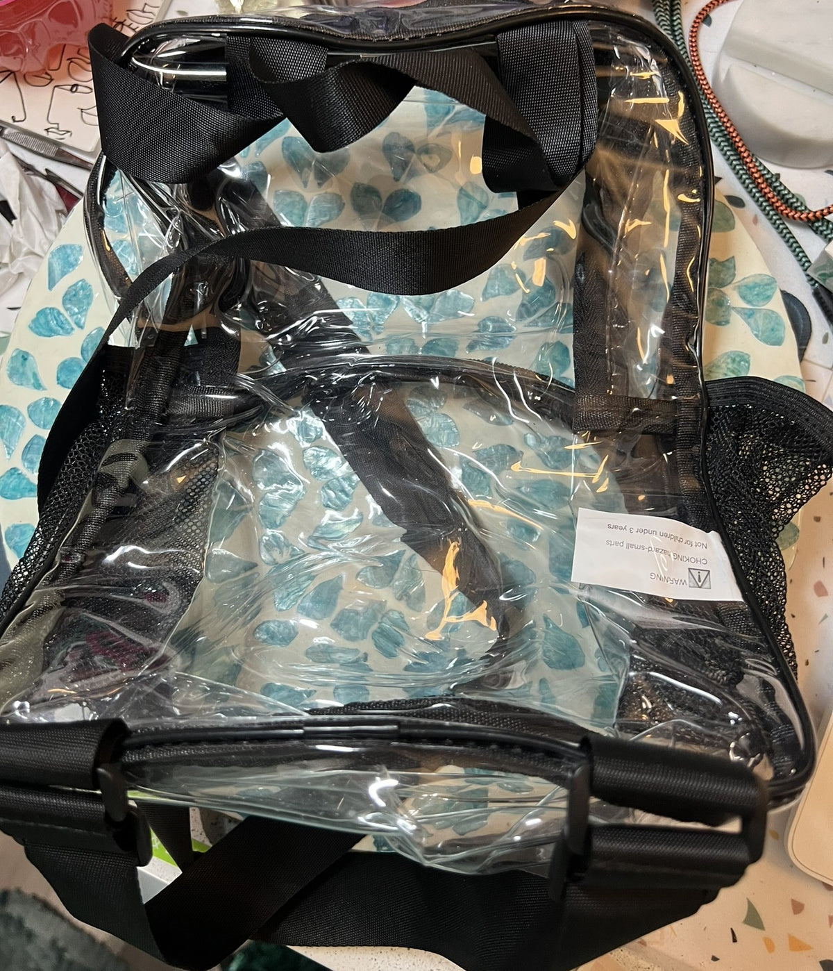 Clear Back Pack