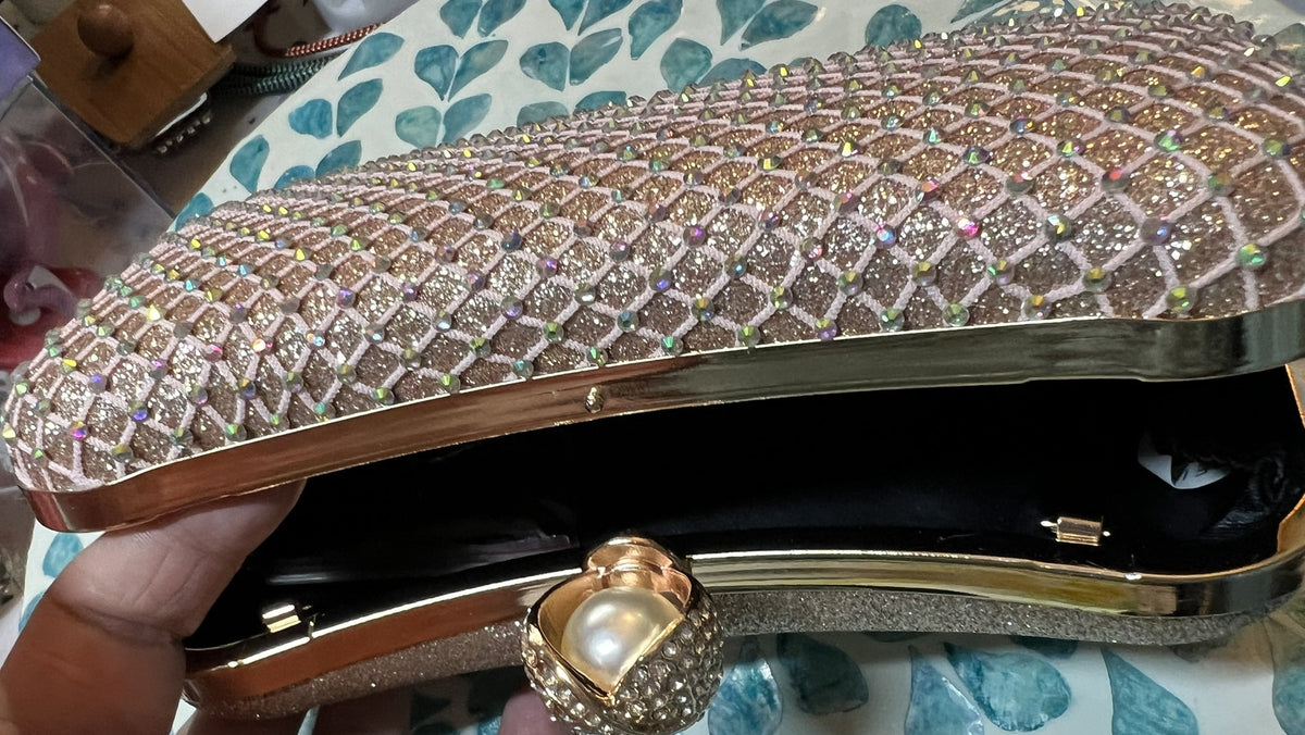 Beautiful Gold Bag or Clutch