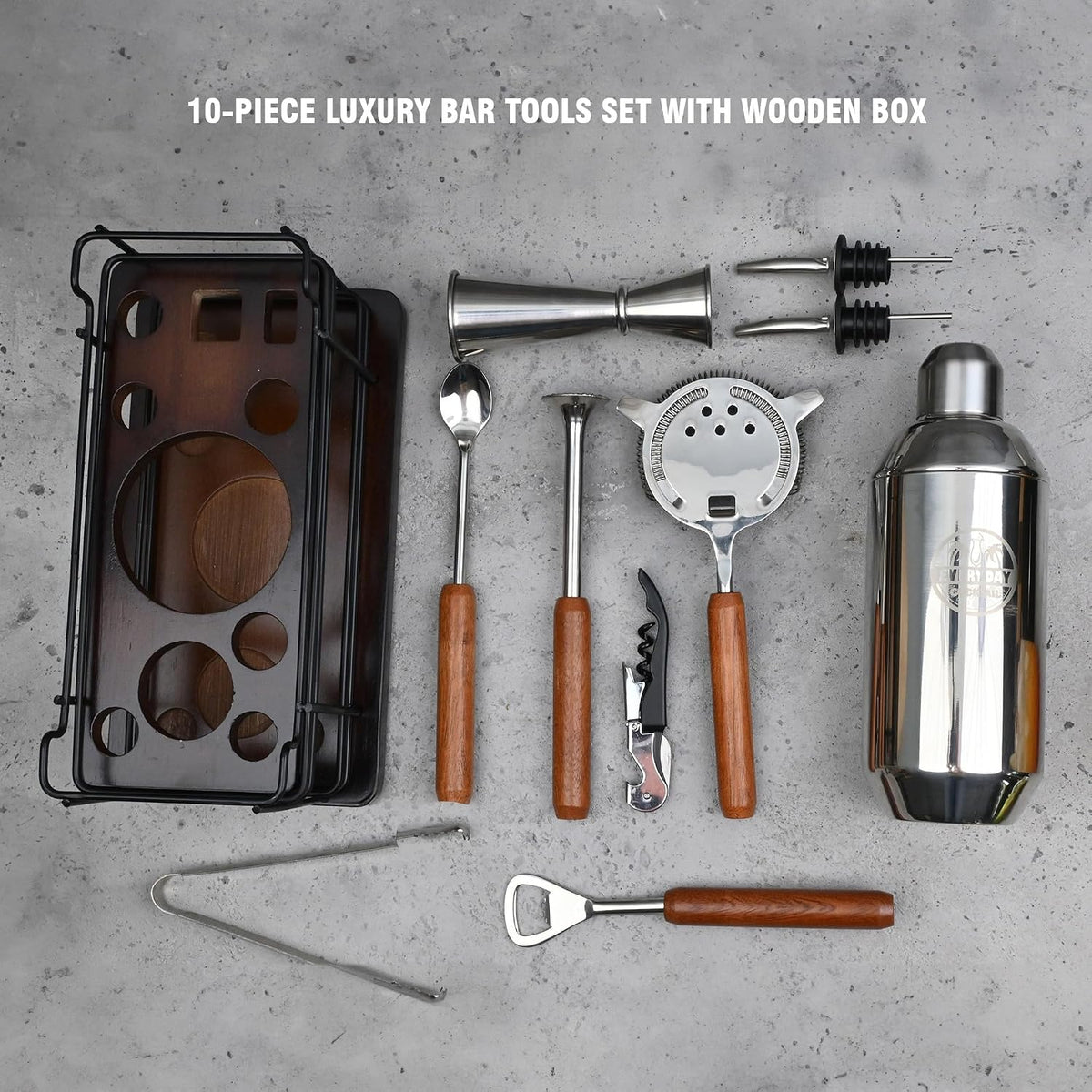 Bartender Kit with Stand