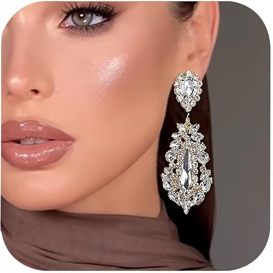 Silver Chandelier Earrings