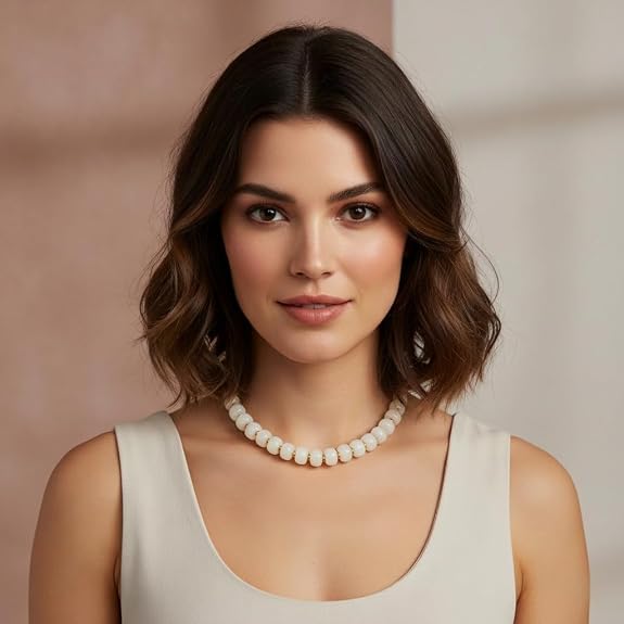 LILIE&WHITE Resin Chunky Beaded Necklace