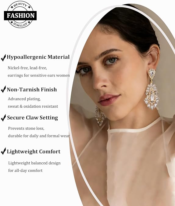 Silver Chandelier Earrings