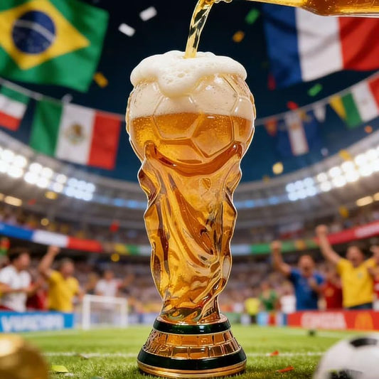 Soccer Glass Beer Tumbler