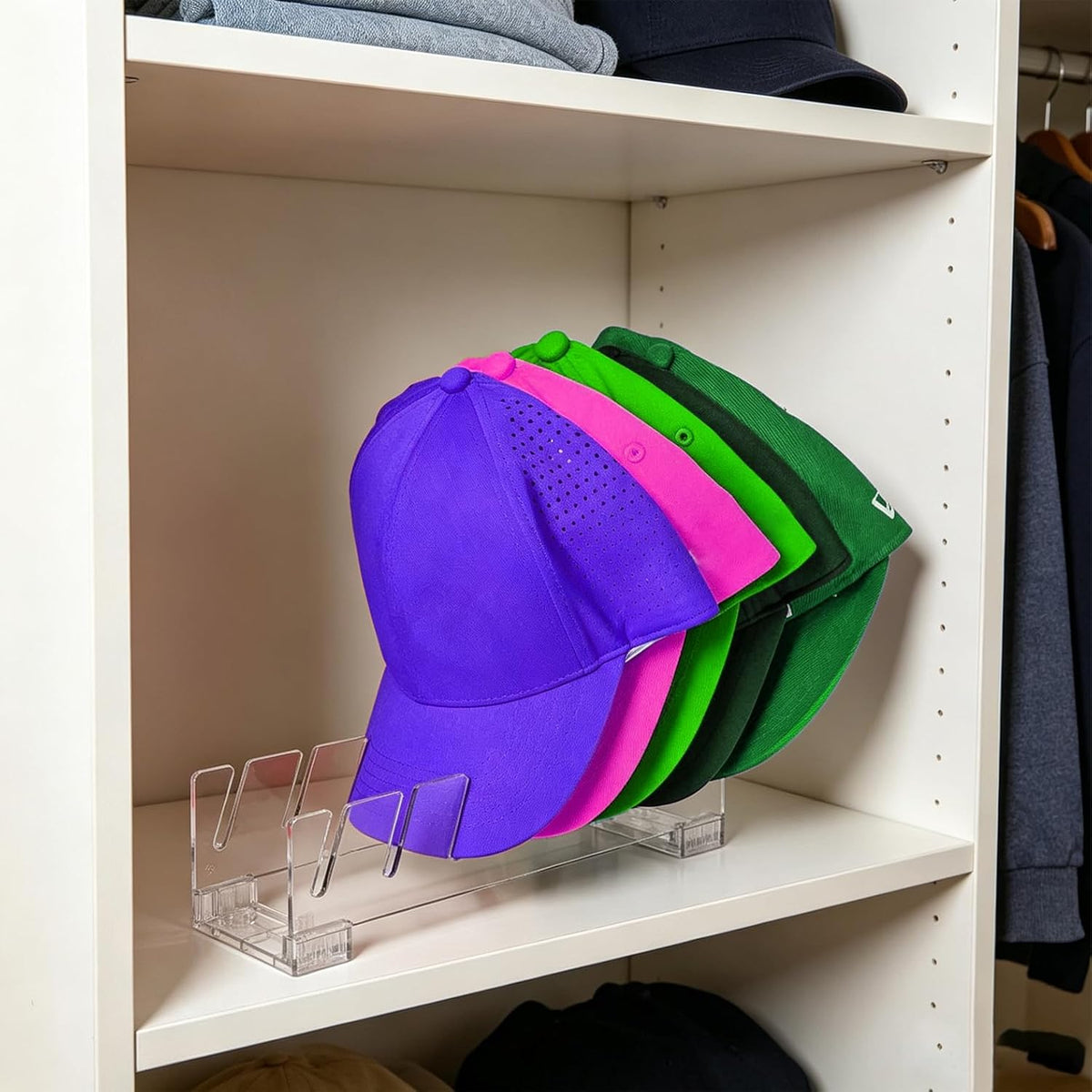 Transparent Cap Holder 3 sided-NEW