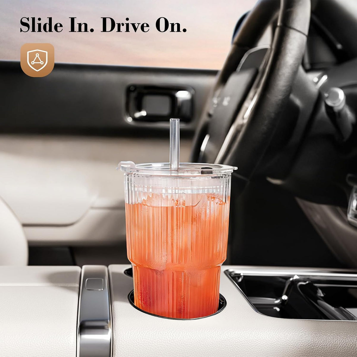 Glass Travel Cup