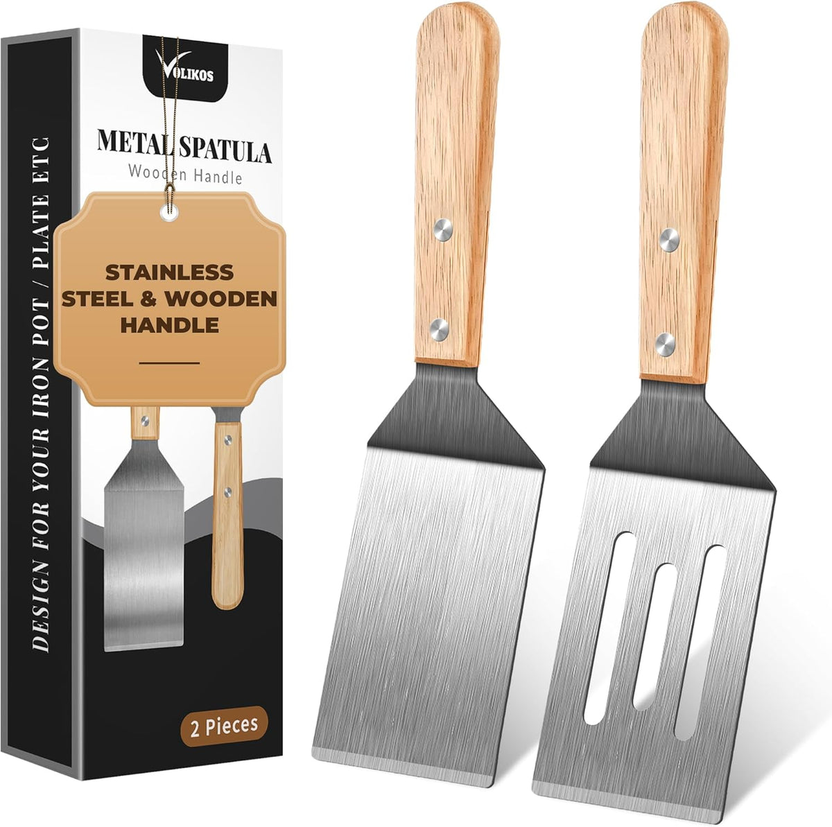 Stainless Steel Spatula Set
