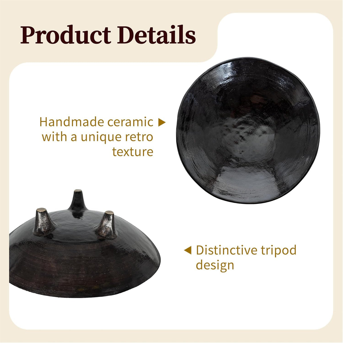 Small Wabi-Sabi Ceramic Bowl