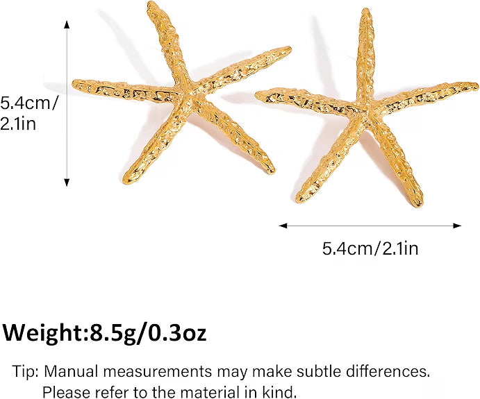 Starfish Earrings