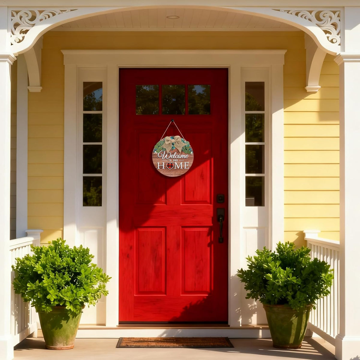 Hangable Welcome Sign