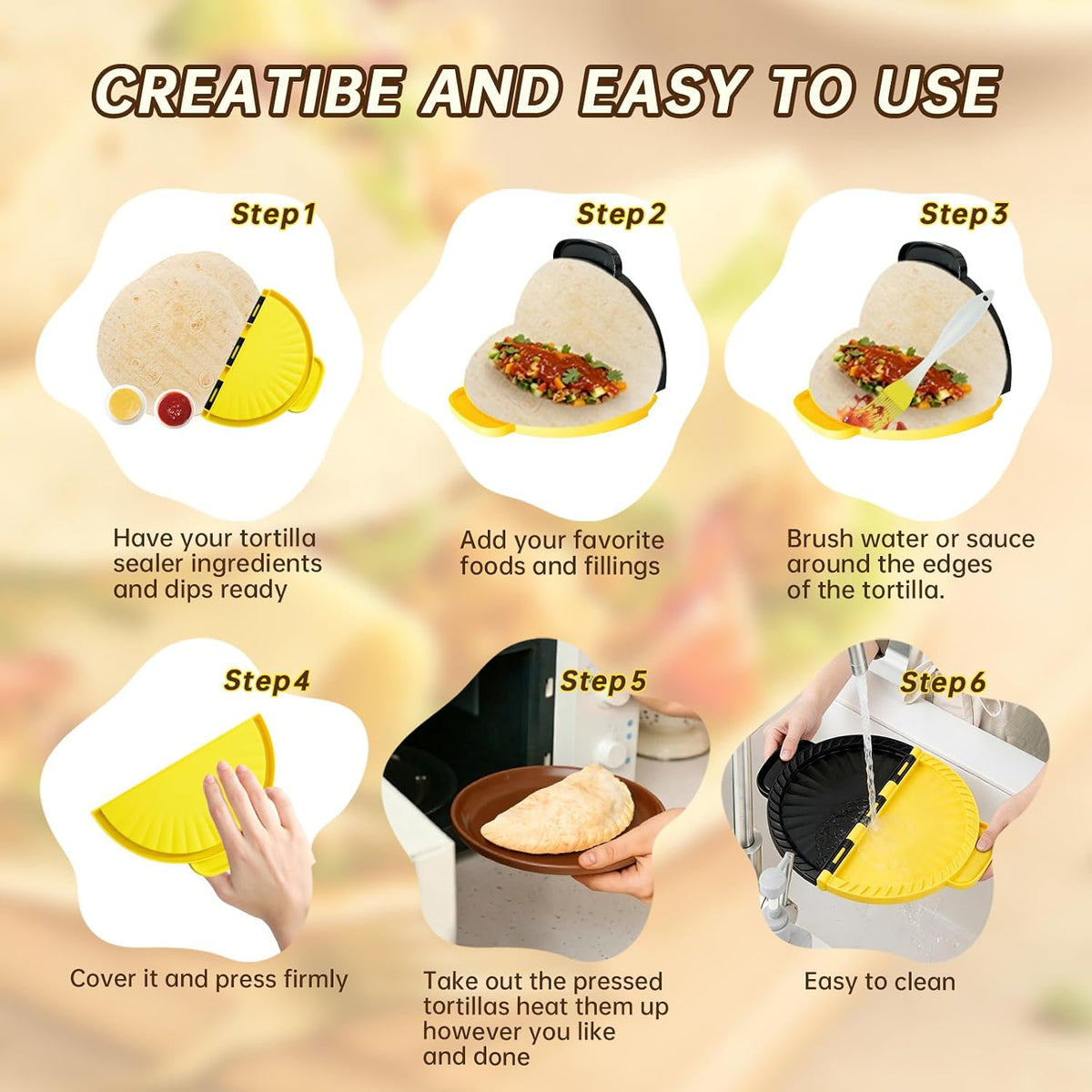 Crimper Tortilla Sealer