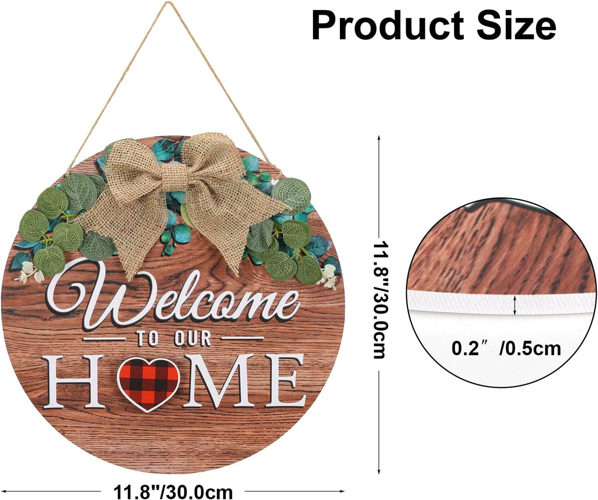 Hangable Welcome Sign