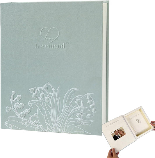 Elegant Book-Style Memory Box for Keepsakes