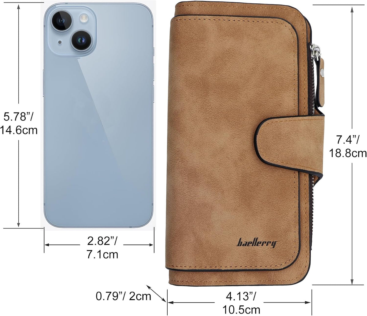 Women's Long Leather Wallet