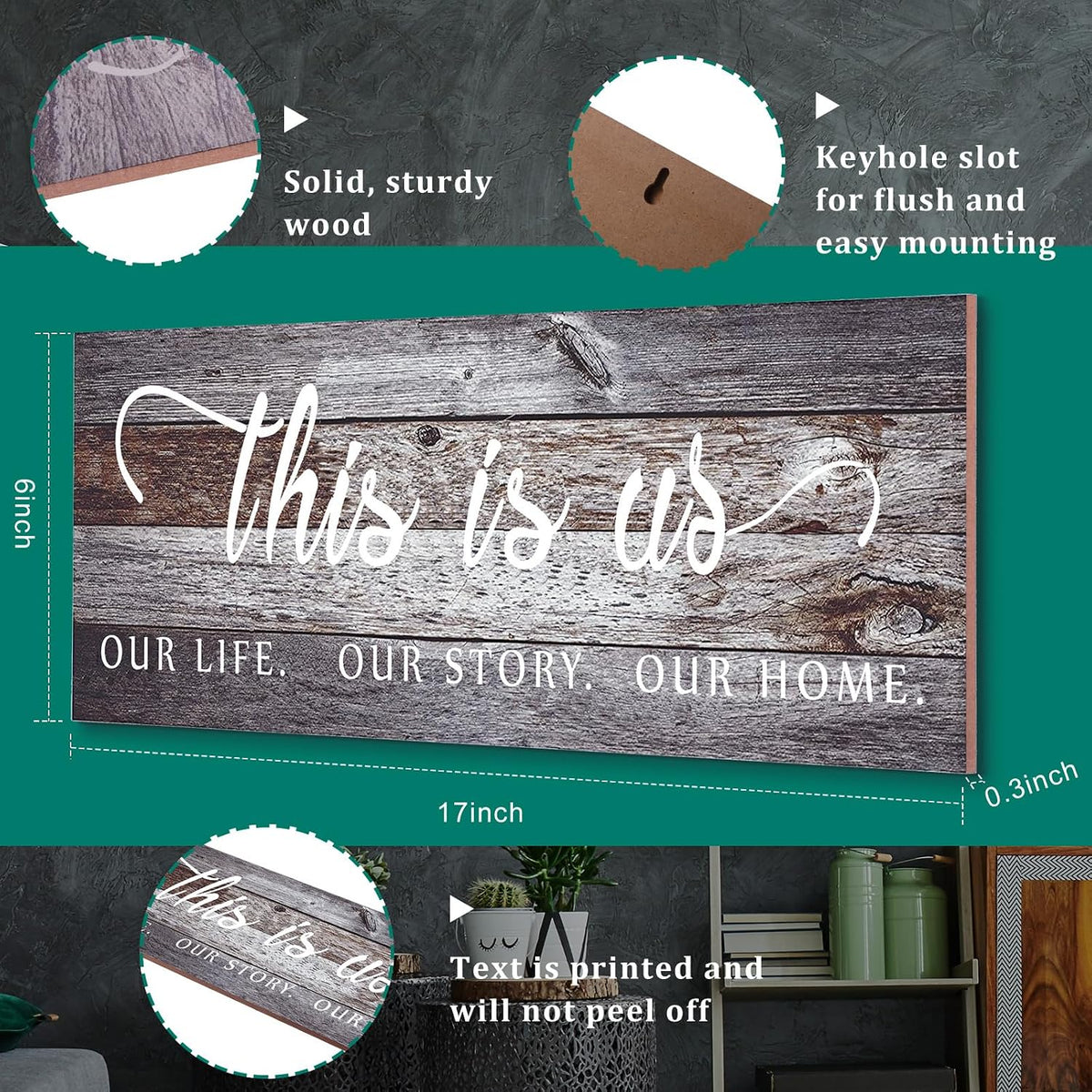 This Is Us Wall Sign