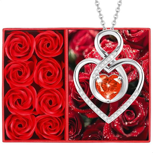 Heart Necklace Gift Set