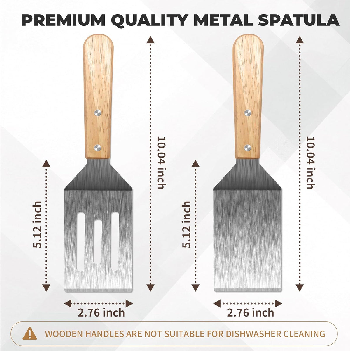 Stainless Steel Spatula Set