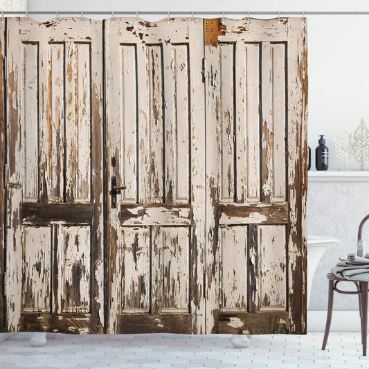 Rustic Shower Curtain