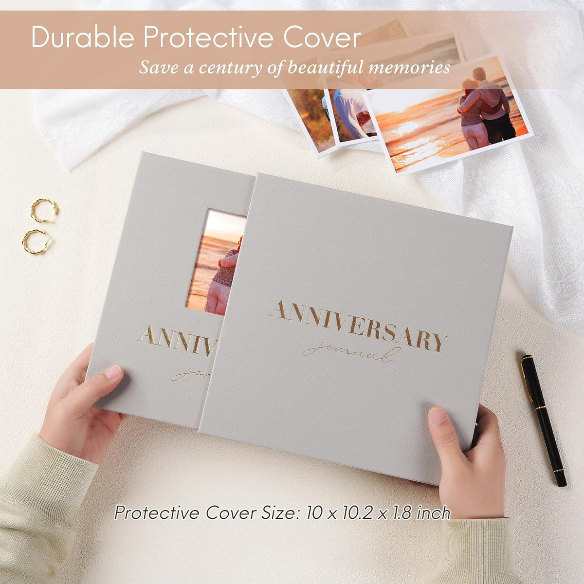 Wedding Anniversary Journal Book for Couples