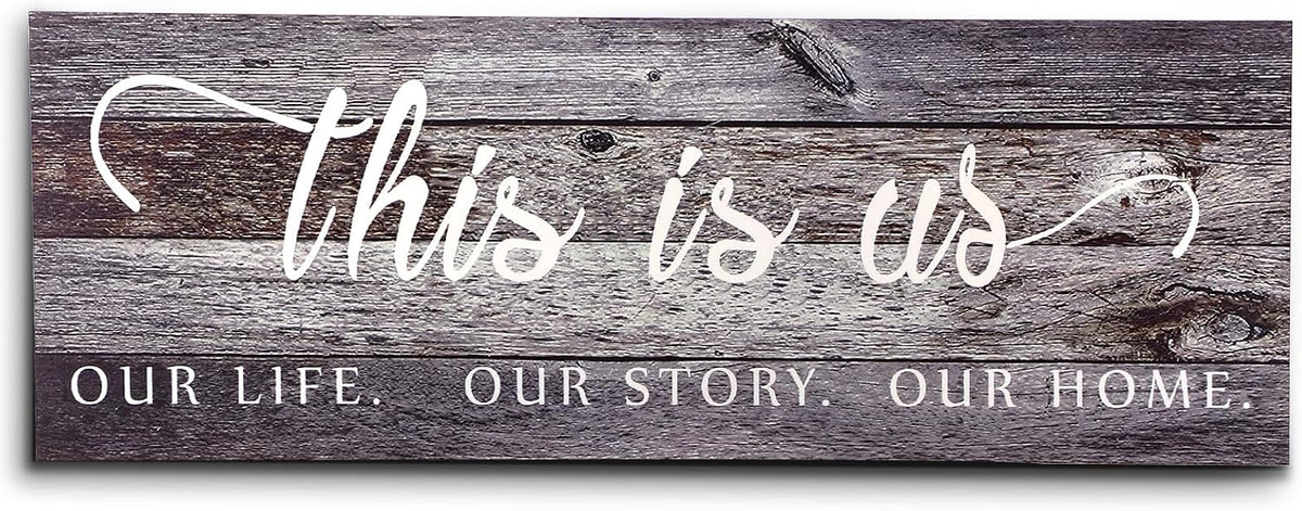 This Is Us Wall Sign