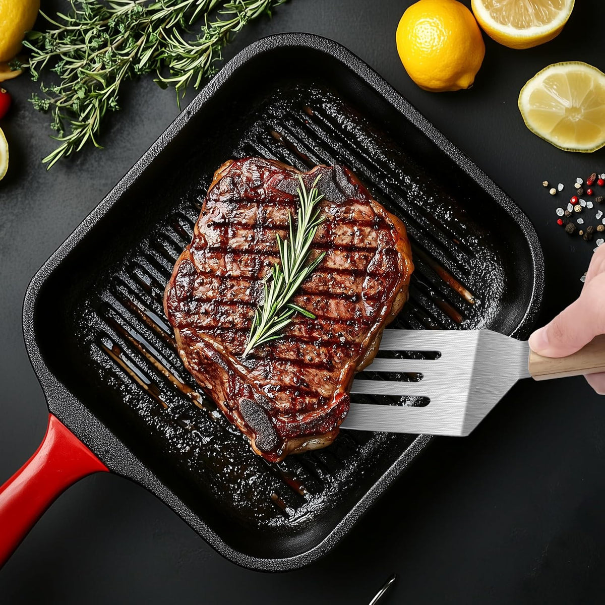 Stainless Steel Spatula Set