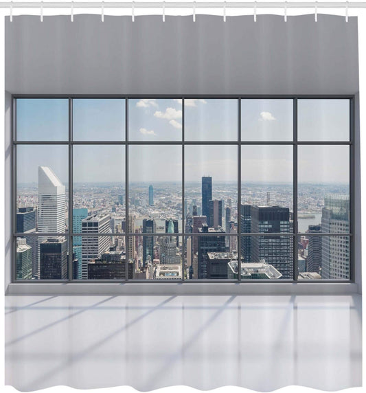 A city view Shower Curtain