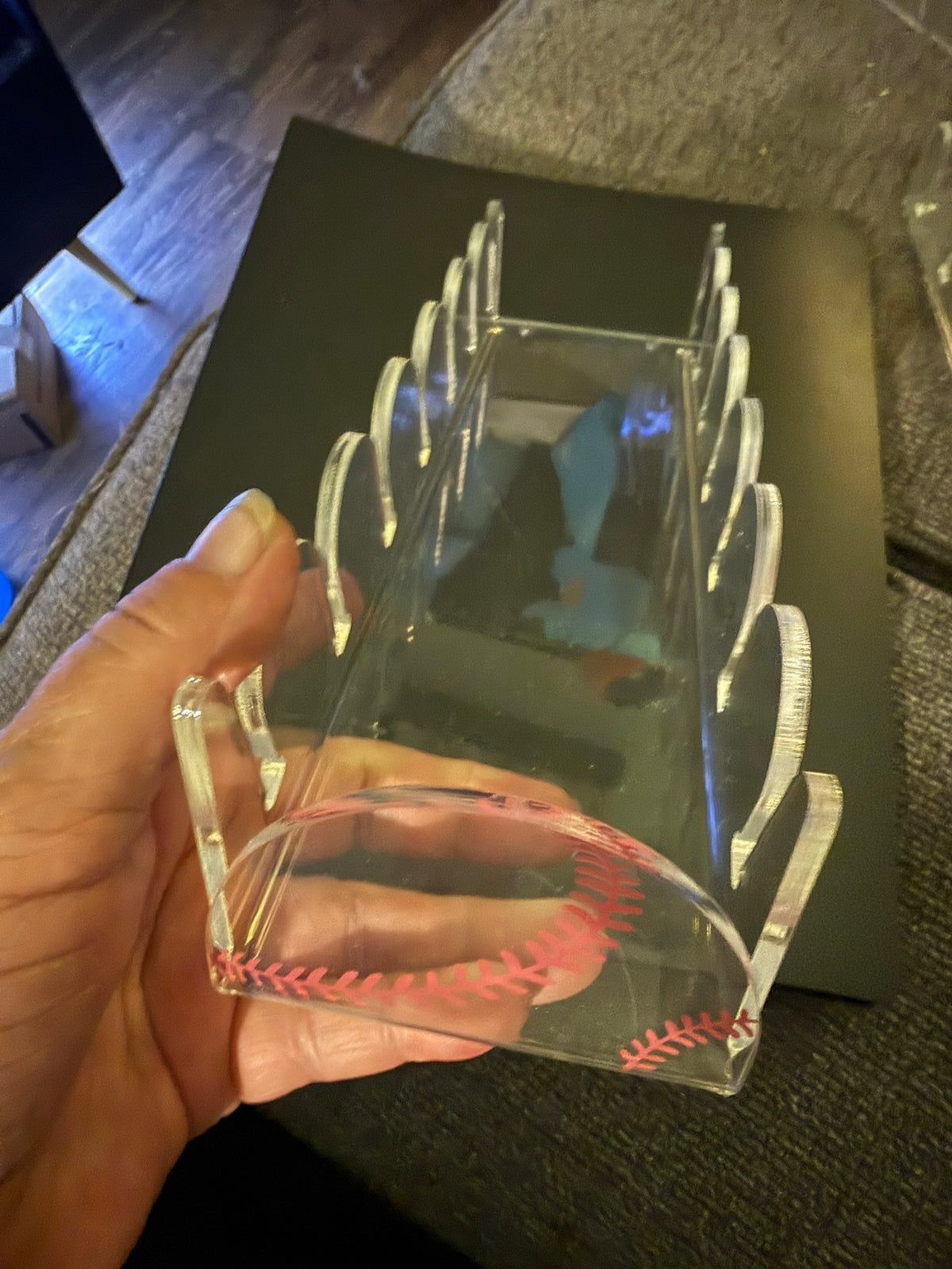 Transparent Cap Holder 3 sided-NEW