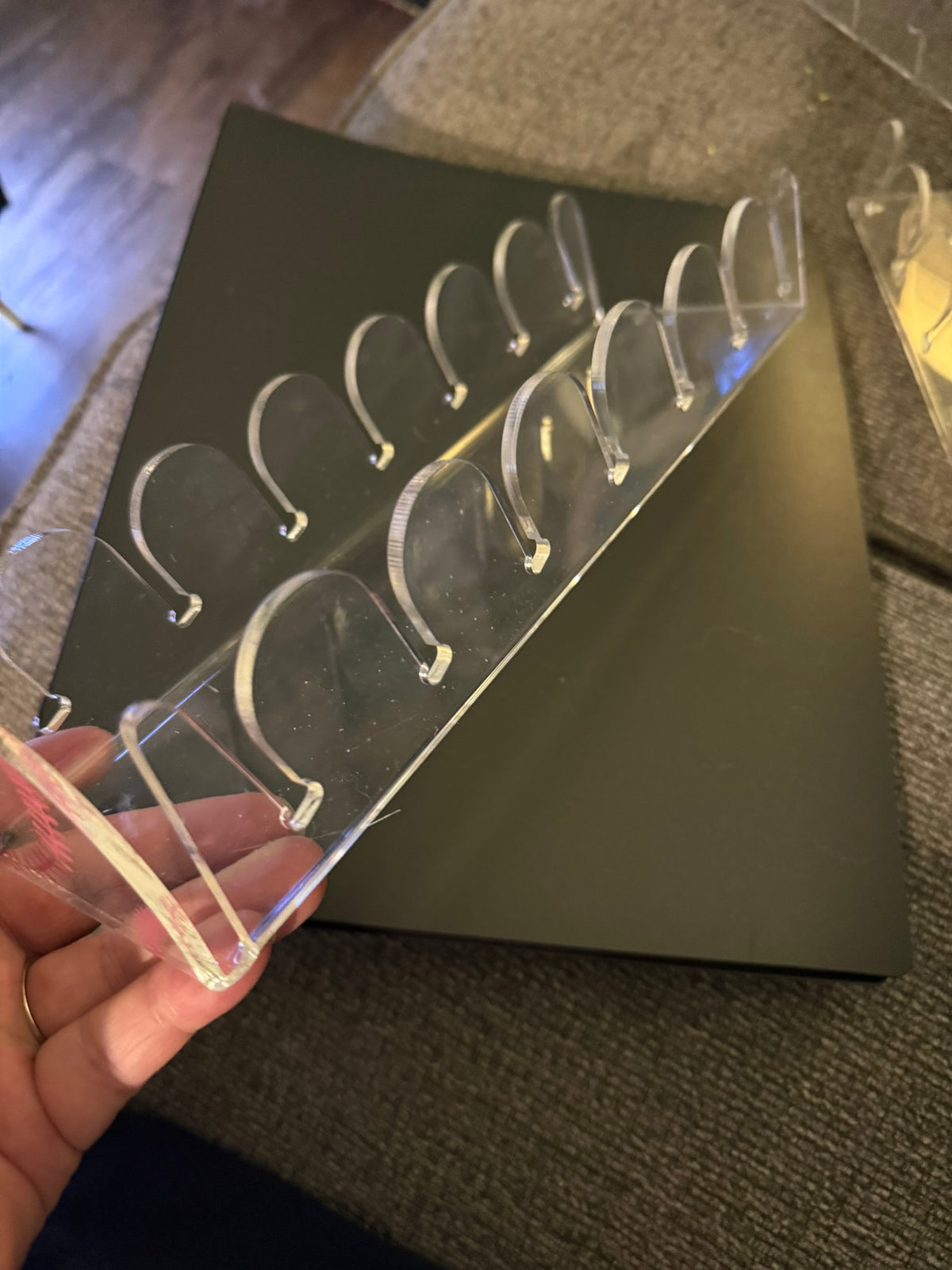 Transparent Cap Holder 3 sided-NEW