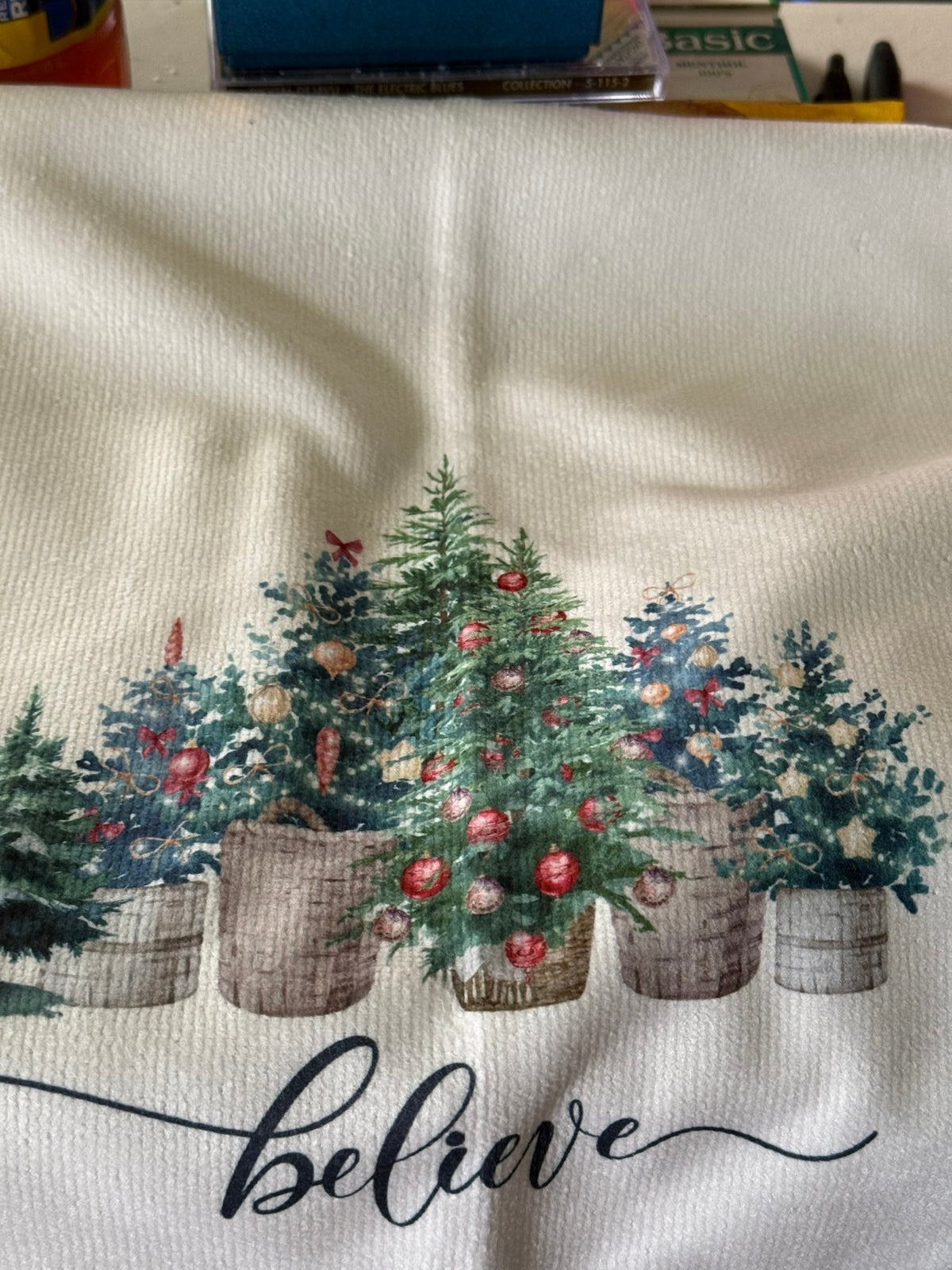 Believe with Potted Pines