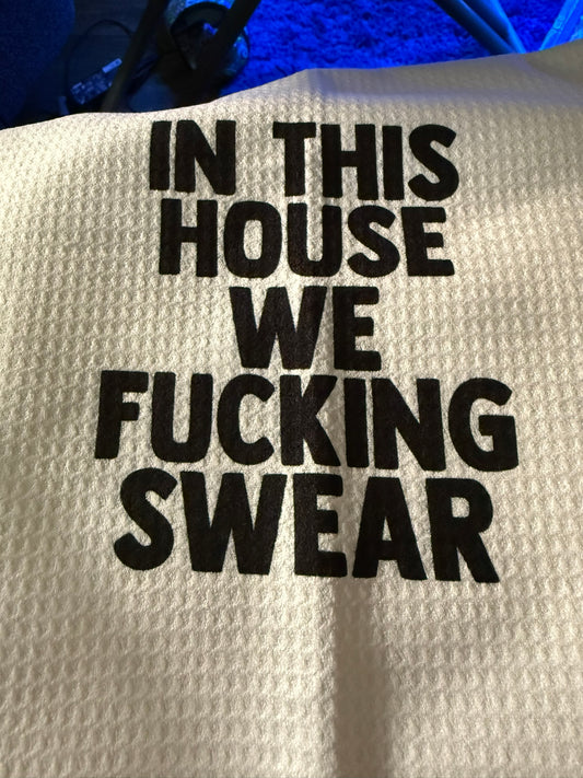 In this House We... Hand Towel