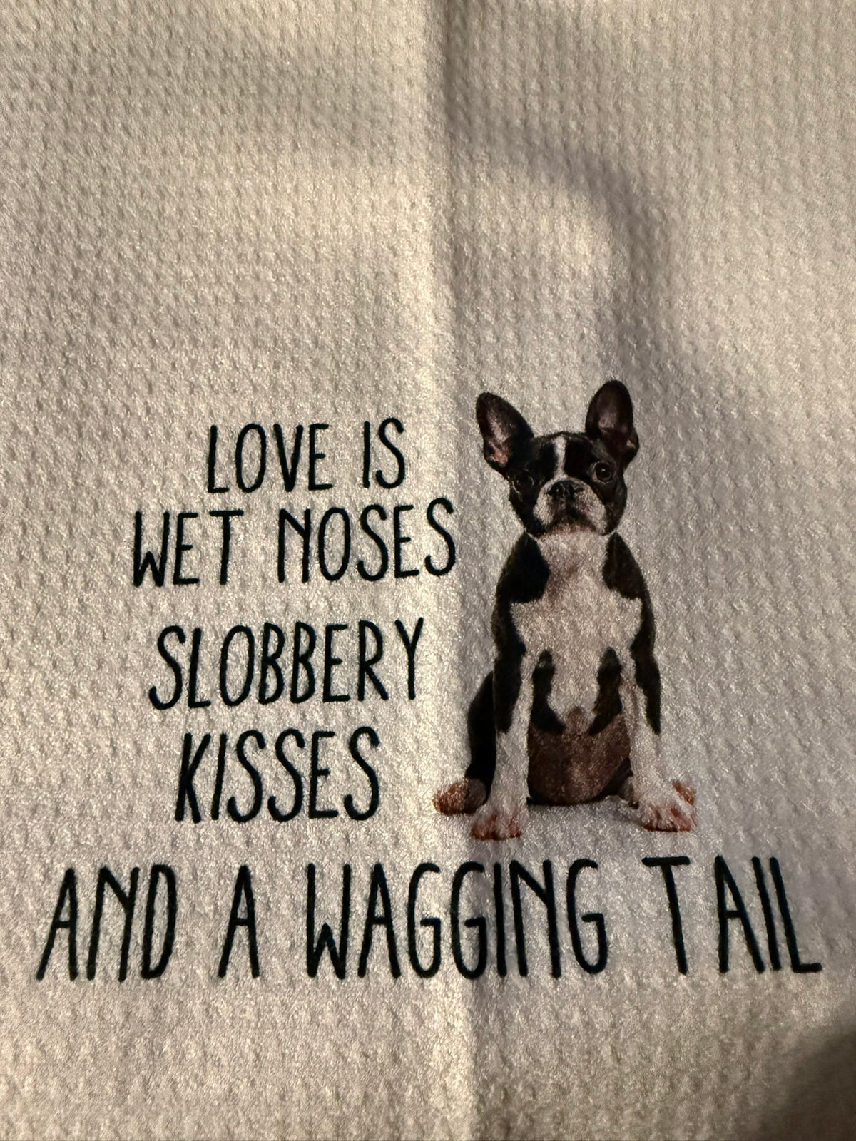 Love is Boston Terrier