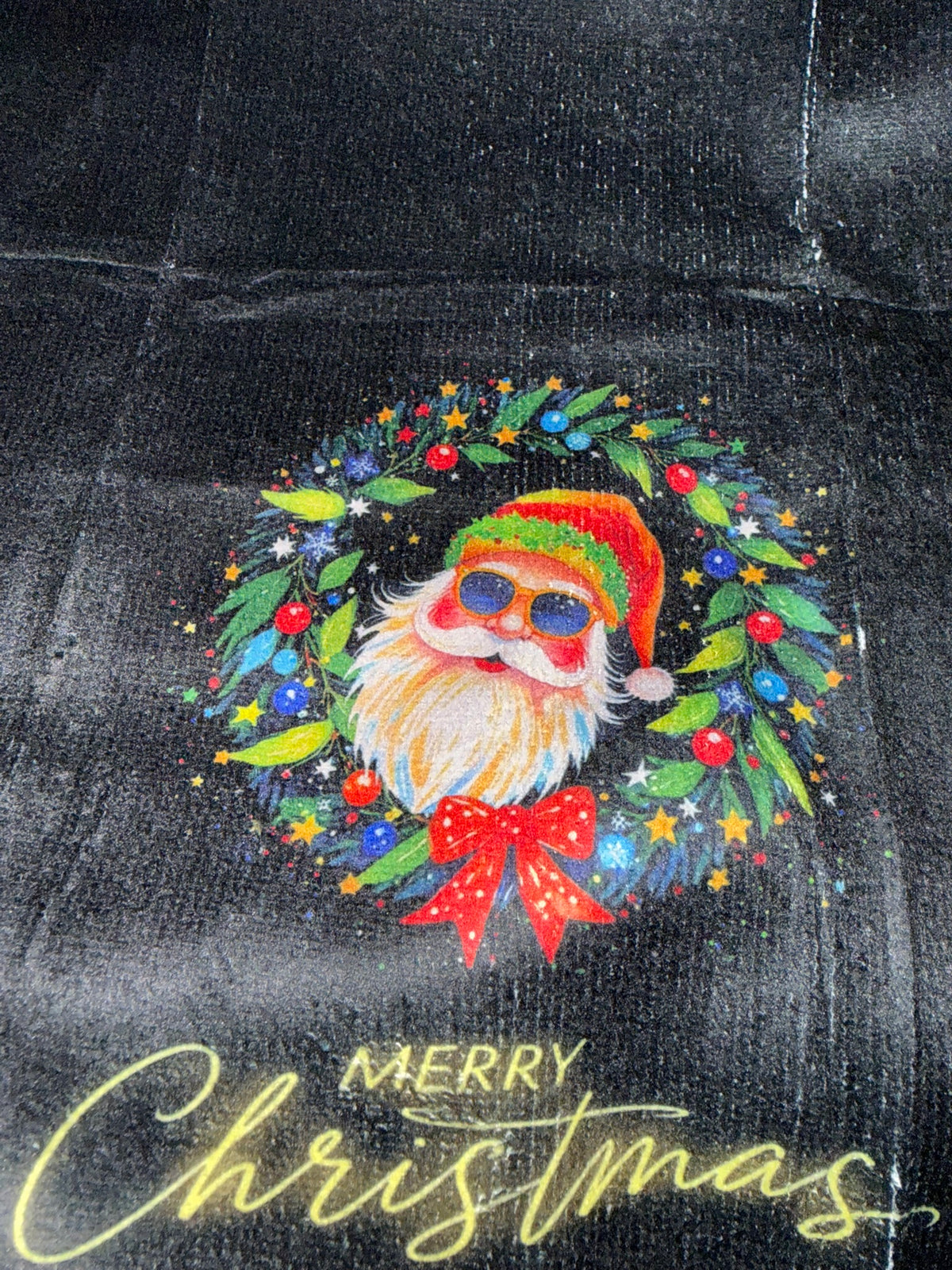 Santa in the Wreath