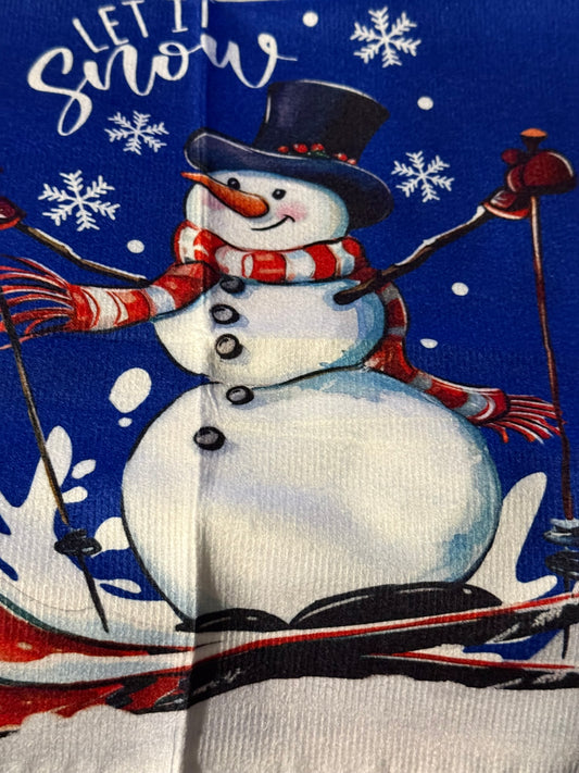 Blue Let it Snowman