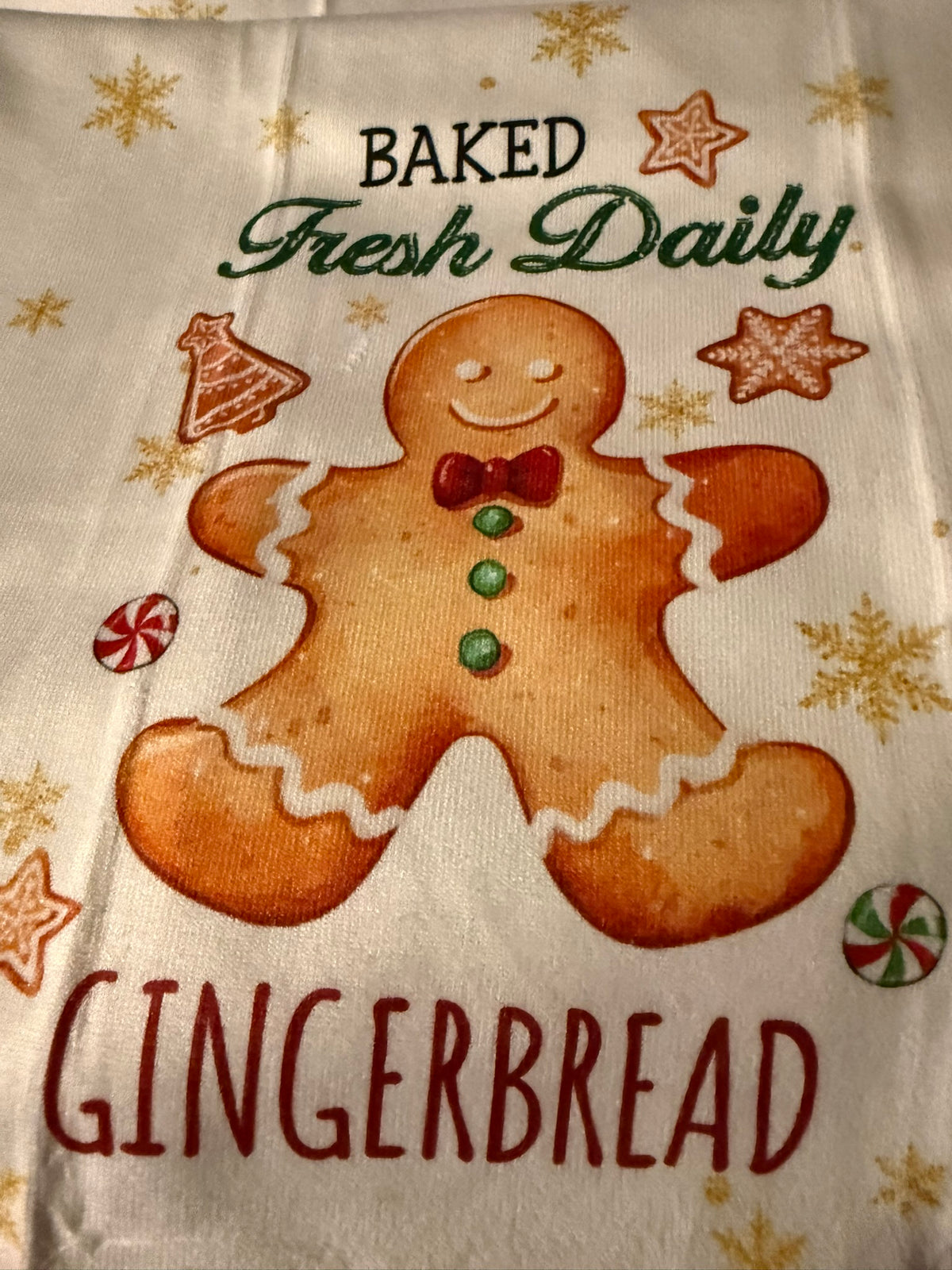 Baked fresh daily gingerbread person