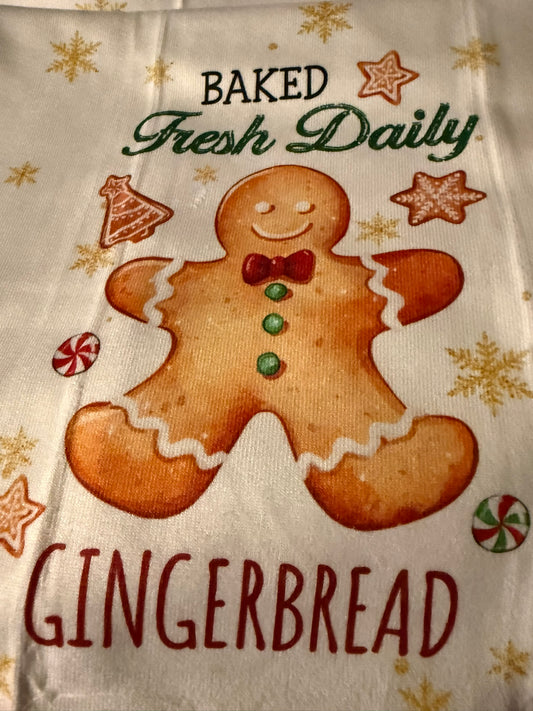 Baked fresh daily gingerbread person