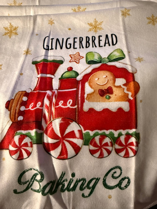 Gingerbread baking company train