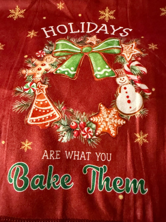 Holidays are what you bake them