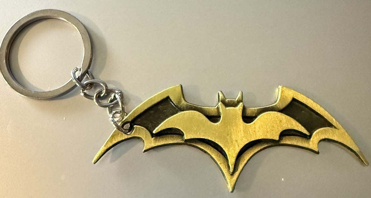 Jewelry-Gold Batman Keychain