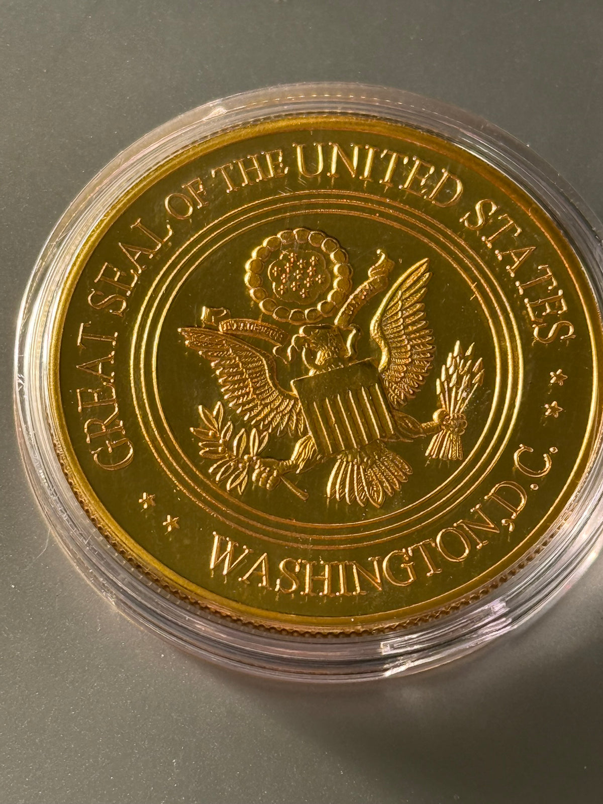 USMC Semper Fidelis Challange Coin