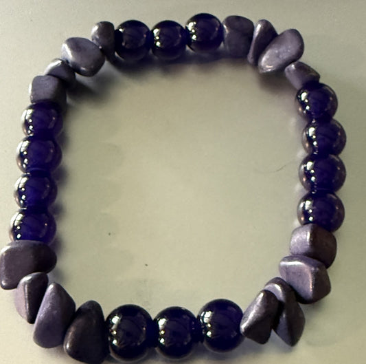 Jewelry-Purple Stone Bracelet