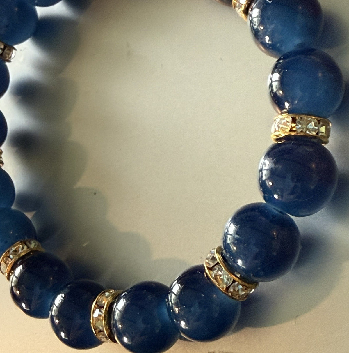 Jewelry-Blue Stone with Bling Bracelet