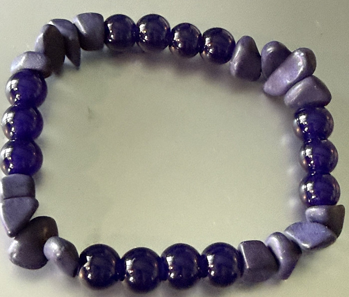 Jewelry-Purple Stone Bracelet