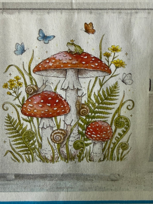 Whimsicle Mushrooms Shower Curtain