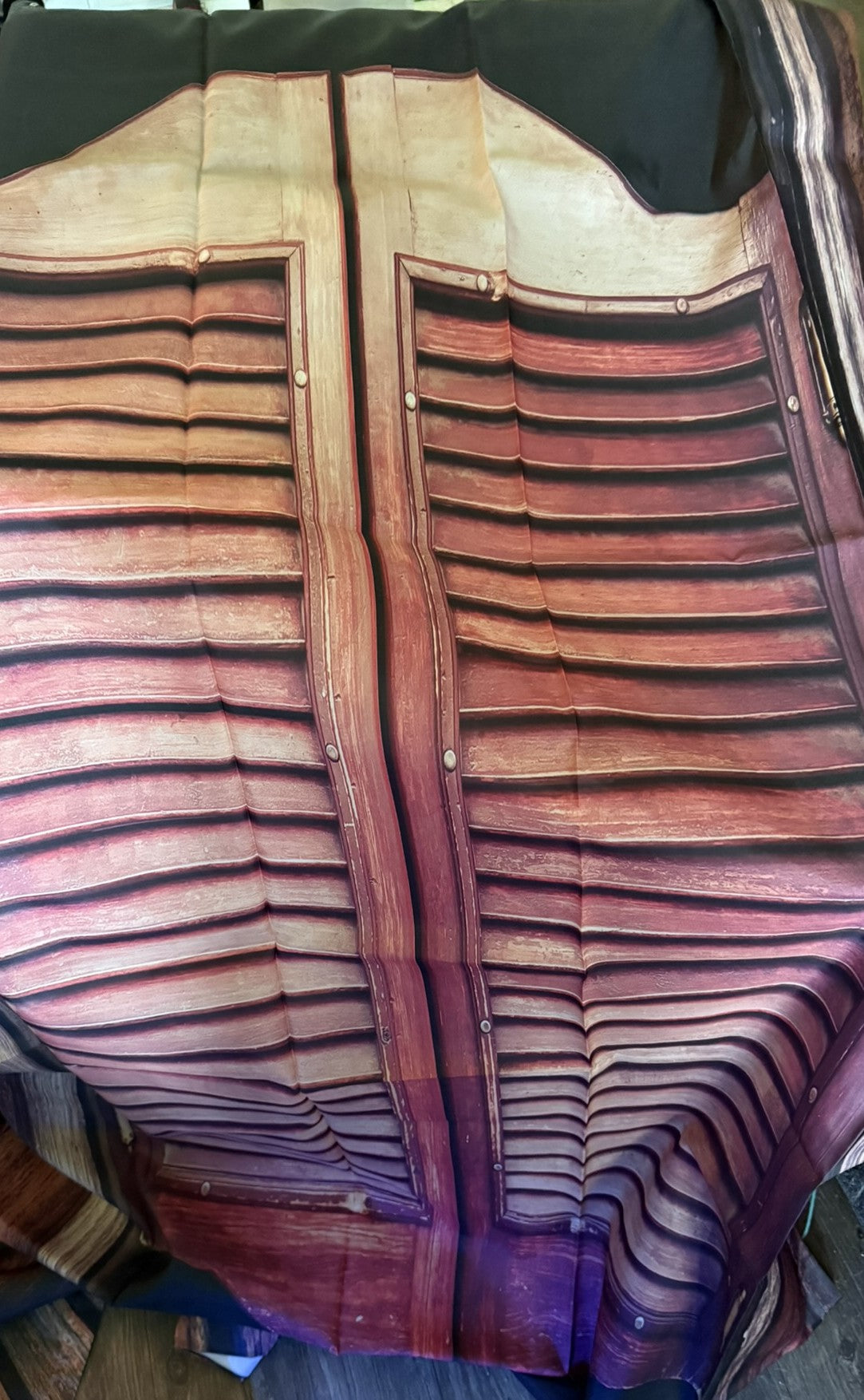Saloon Door Shower Curtain