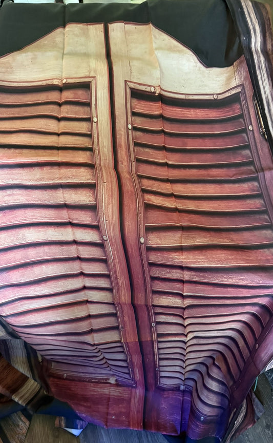 Saloon Door Shower Curtain