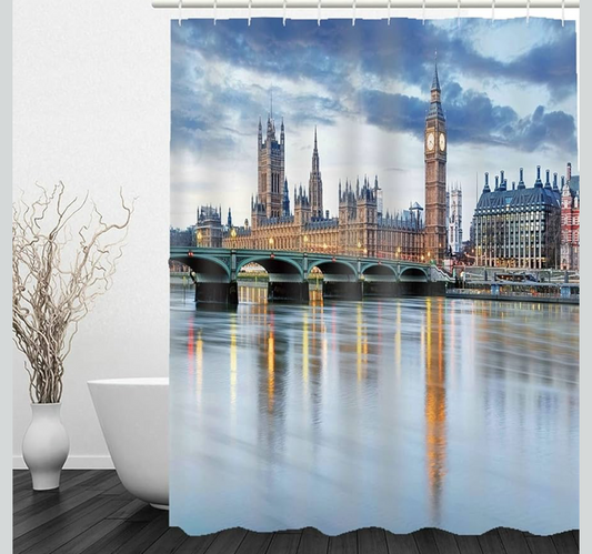Big Ben and the Palace of Westminster Shower Curtain