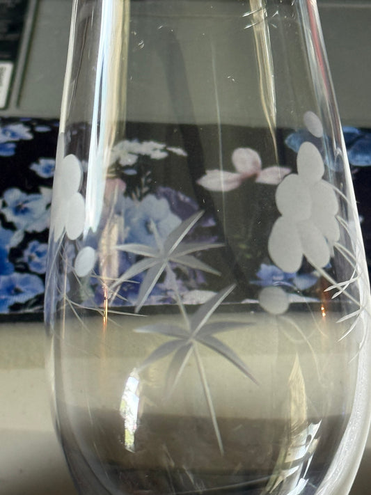 Set of 2 Champagne Toasting Glasses